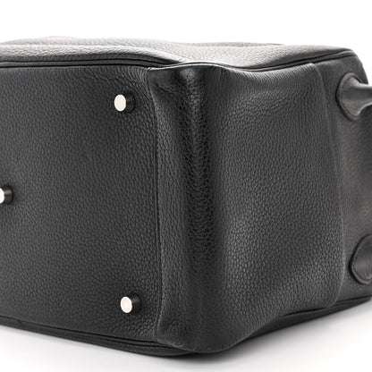 Hermes Taurillon Clemence Lindy 34 Black 10 of 10