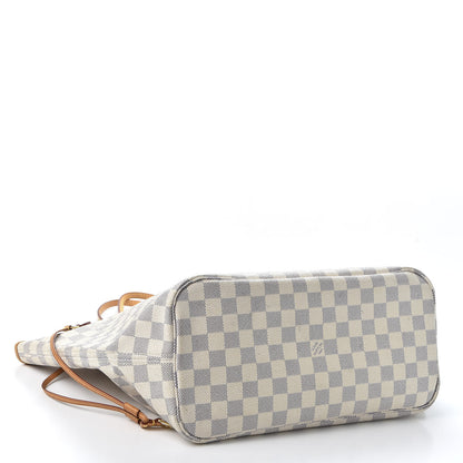 Louis Vuitton Damier Azur Neverfull MM 3 of 10