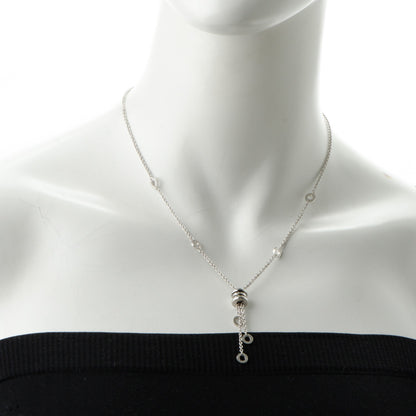 Bulgari BULGAR 18K White Gold Adjustable B.Zero1 Pendant Necklace 2 of 5