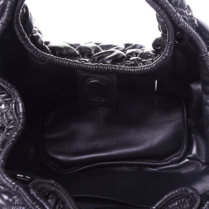 Valentino Garavani Nappa Small Spikeme Hobo Bag Black 6 of 10
