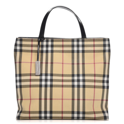 Burberry House Check Medium Tote Black 1 of 8