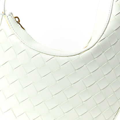Bottega Veneta Nappa Intrecciato Small Drop Shoulder Bag Glacier 7 of 9