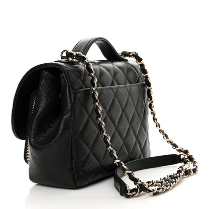 Chanel Caviar Quilted Medium Business Affinity Flap Black 3 of 10