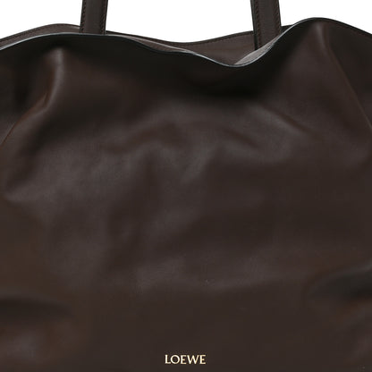 Loewe Calfskin Large Flamenco Knot Bag Chocolate 7 of 9
