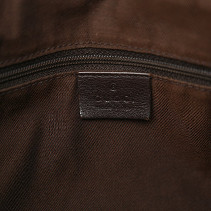 Gucci Monogram Medium Sukey Hobo Dark Brown 6 of 14