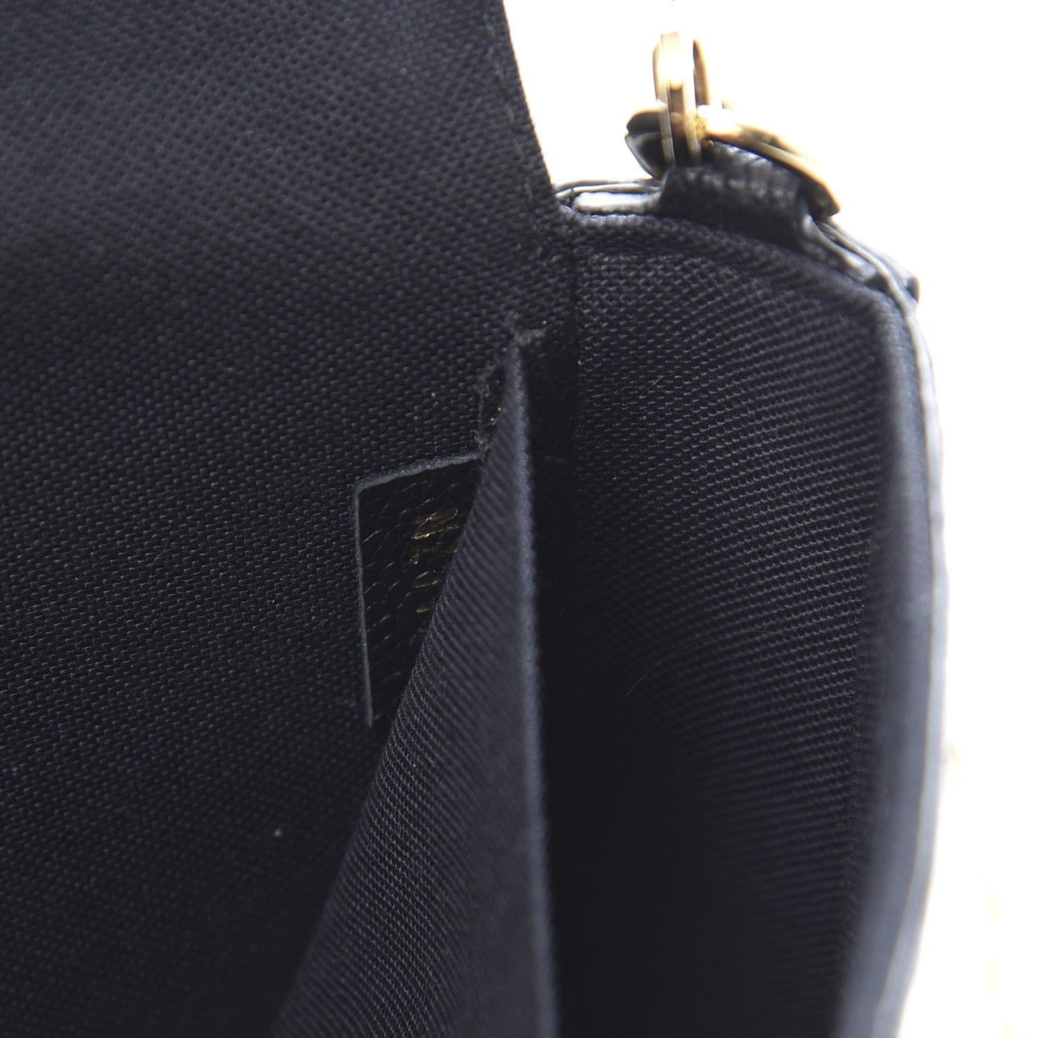 Louis Vuitton Empreinte Pochette Felicie Chain Wallet Black 7 of 11