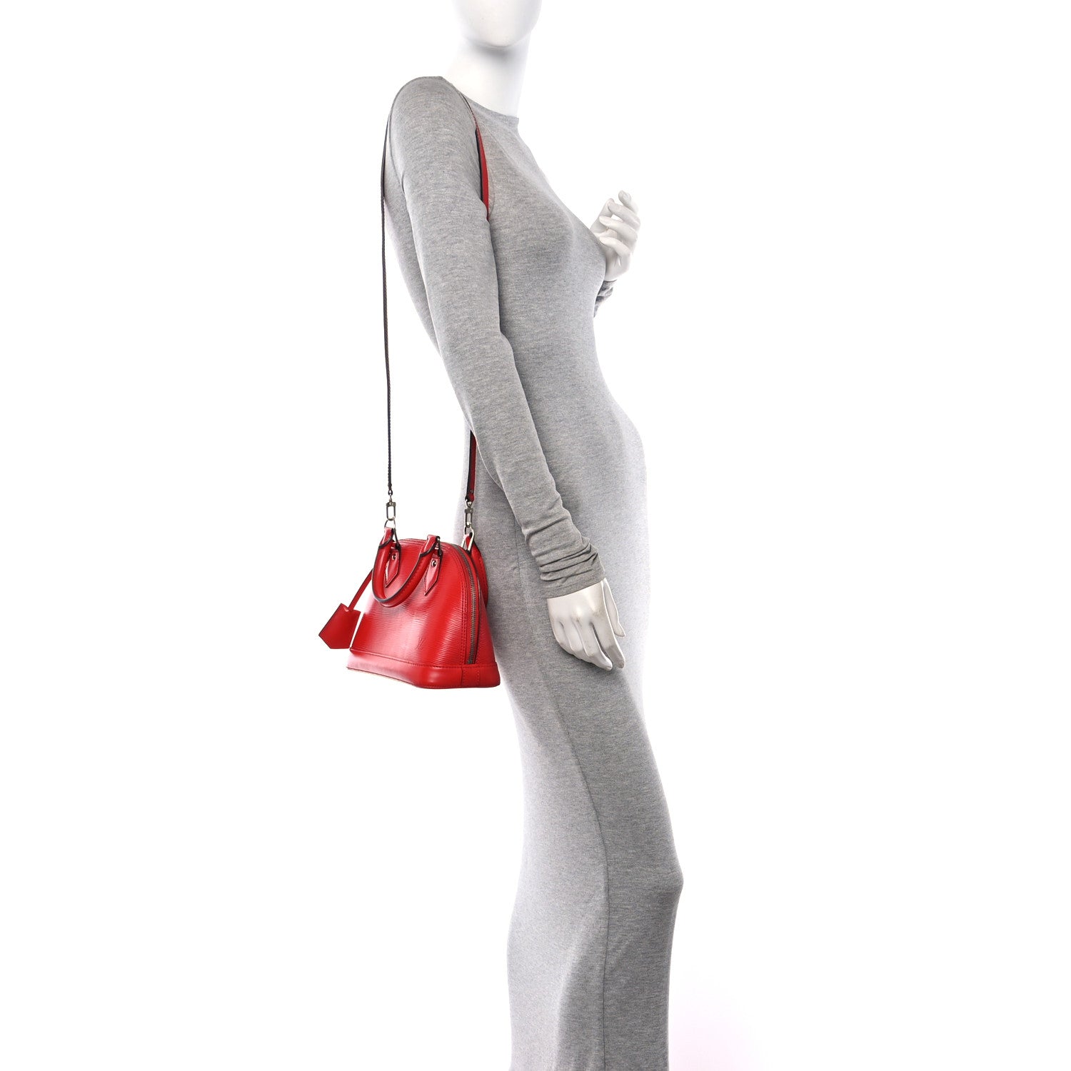 Louis Vuitton Epi Alma BB Coquelicot 2 of 11