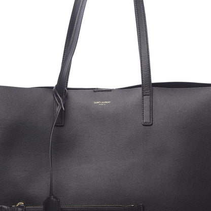 Saint Laurent Calfskin Large Shopping Tote Black 8 of 10