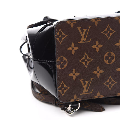 Louis Vuitton Patent Monogram Hot Springs Backpack Black 6 of 8