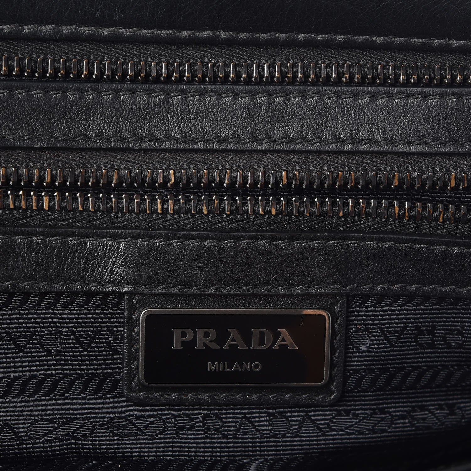 Prada Nappa Briefcase Black 8 of 13