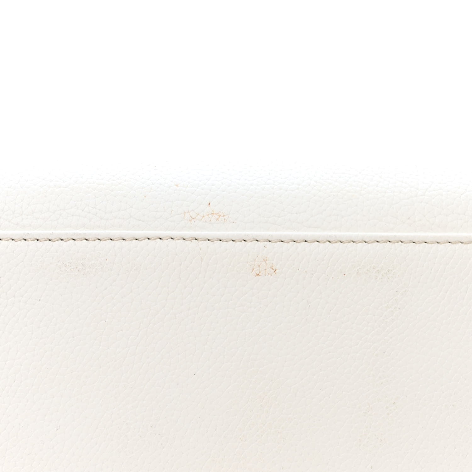 Chanel Calfskin Cerf Executive Shopper Tote White 12 of 23