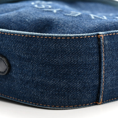 Stella McCartney Eco Alter Denim Logo Small Camera Bag Orion Blue 8 of 13