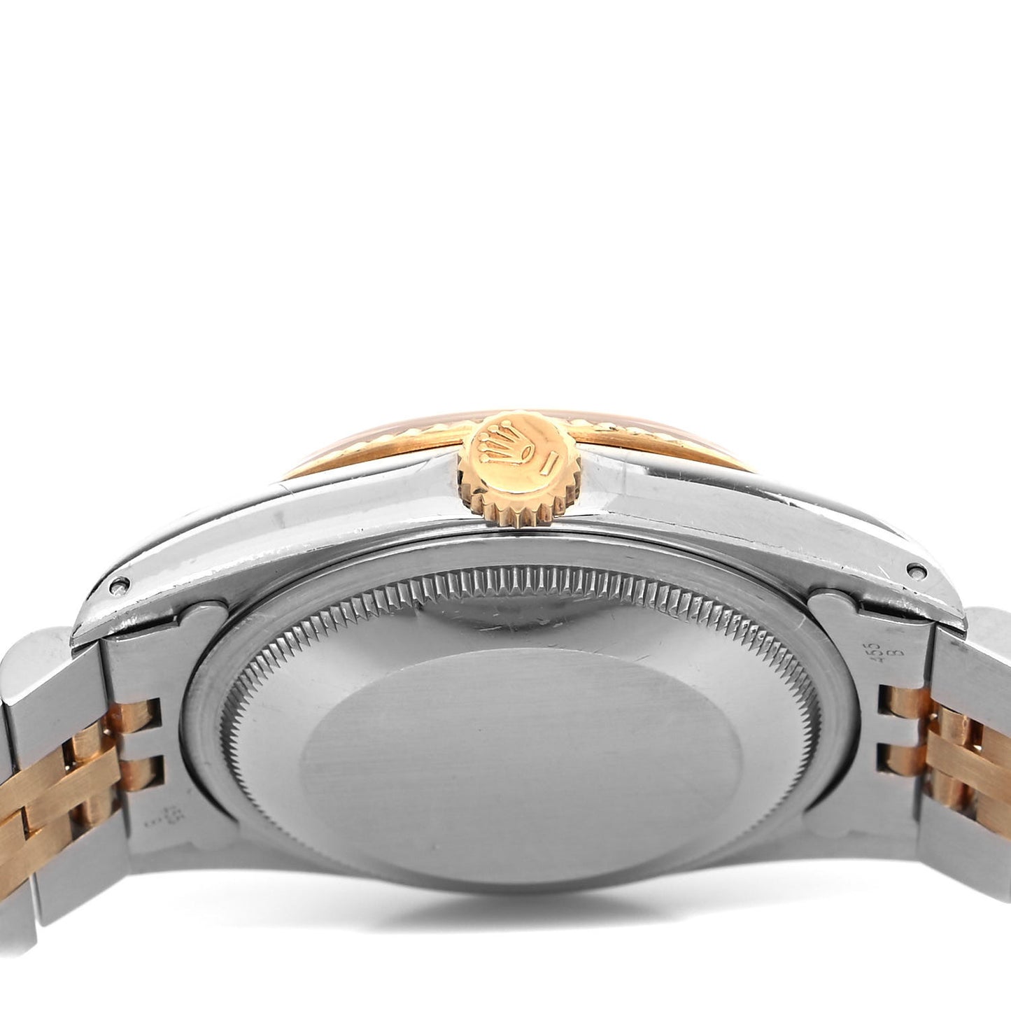 Stainless Steel 18K Yellow Gold 36mm Oyster Perpetual Datejust Watch Champagne 16233