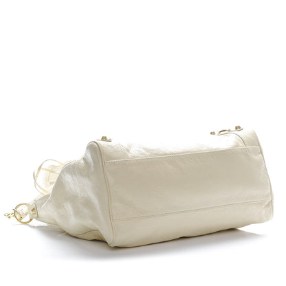 Balenciaga Agneau Giant 12 Gold Hardware Velo Blanc Creme Light Craie 4 of 9
