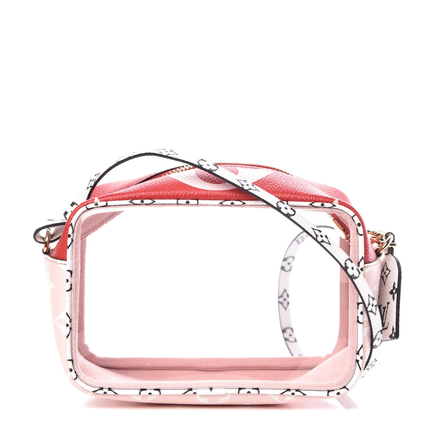 Monogram Giant Beach Pouch Rouge