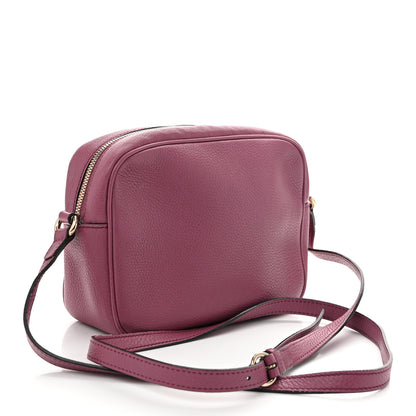 Gucci Pebbled Calfskin Small Soho Disco Bag Peonia Flower 3 of 10