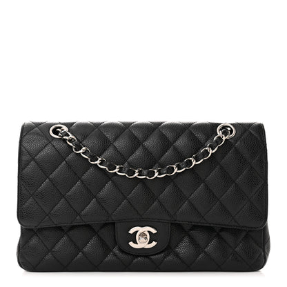 Chanel Caviar Quilted Medium Double Flap Black 1 of 10
