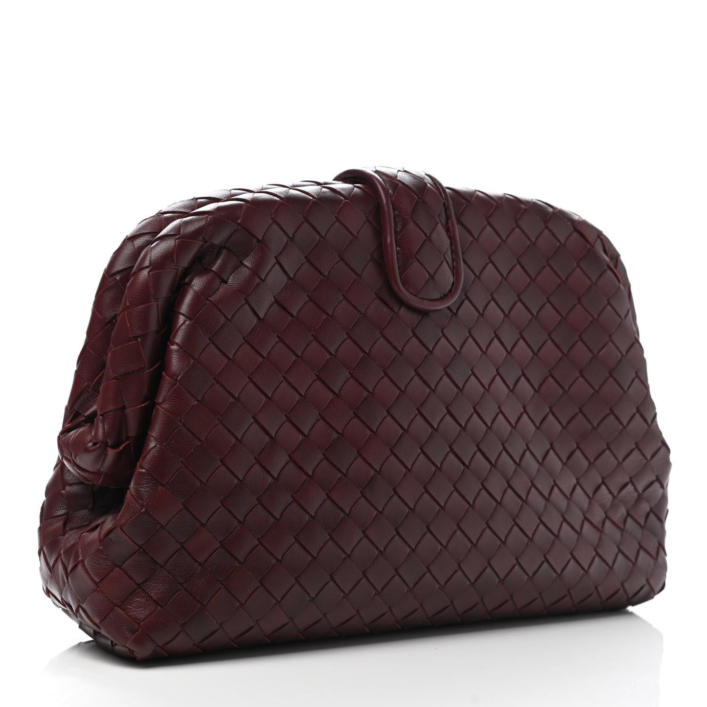 Nappa Intrecciato The Lauren 1980 Clutch Gigolo Red