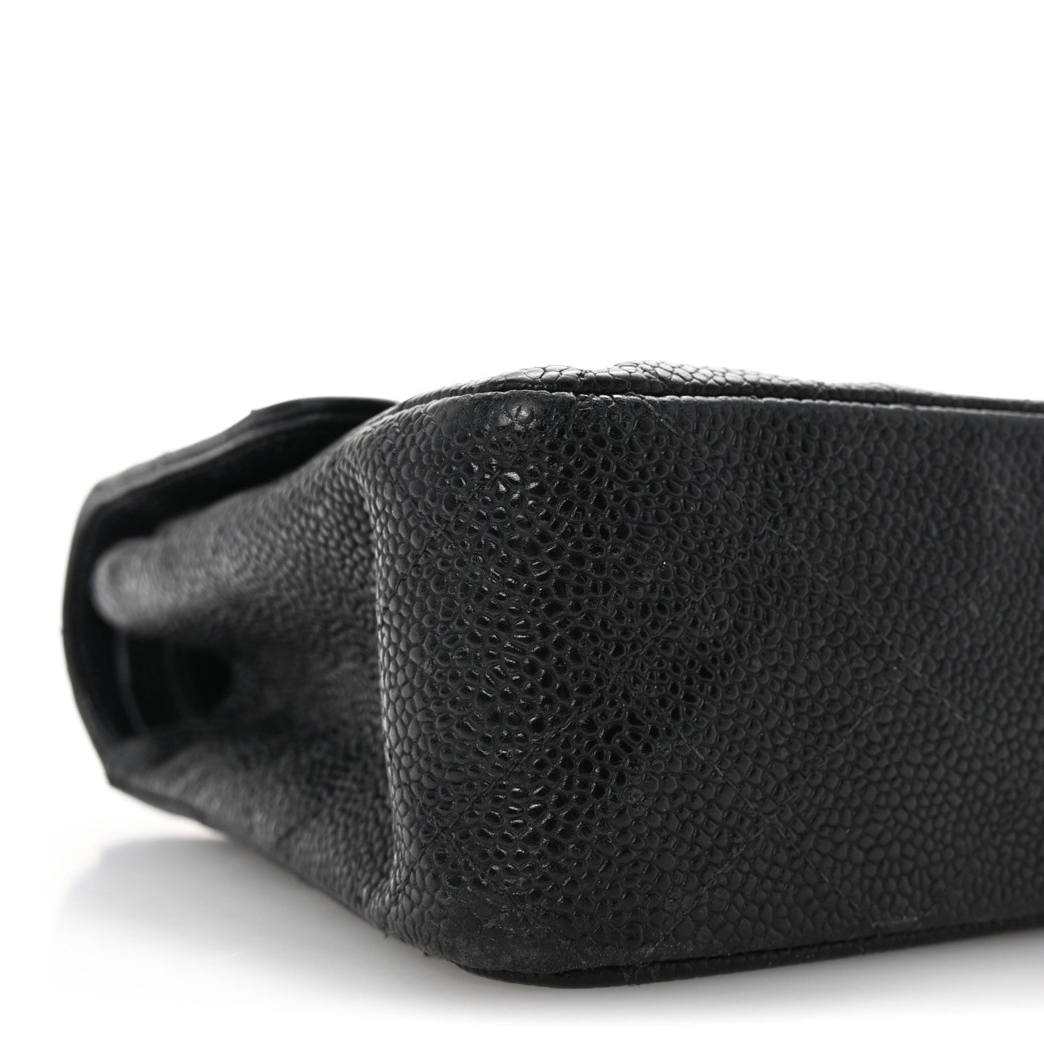 Chanel Caviar Quilted Medium Double Flap Black 10 of 12