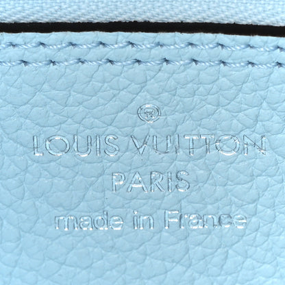 Louis Vuitton Mahina Carmel Hobo Bag Denim Blue 6 of 9