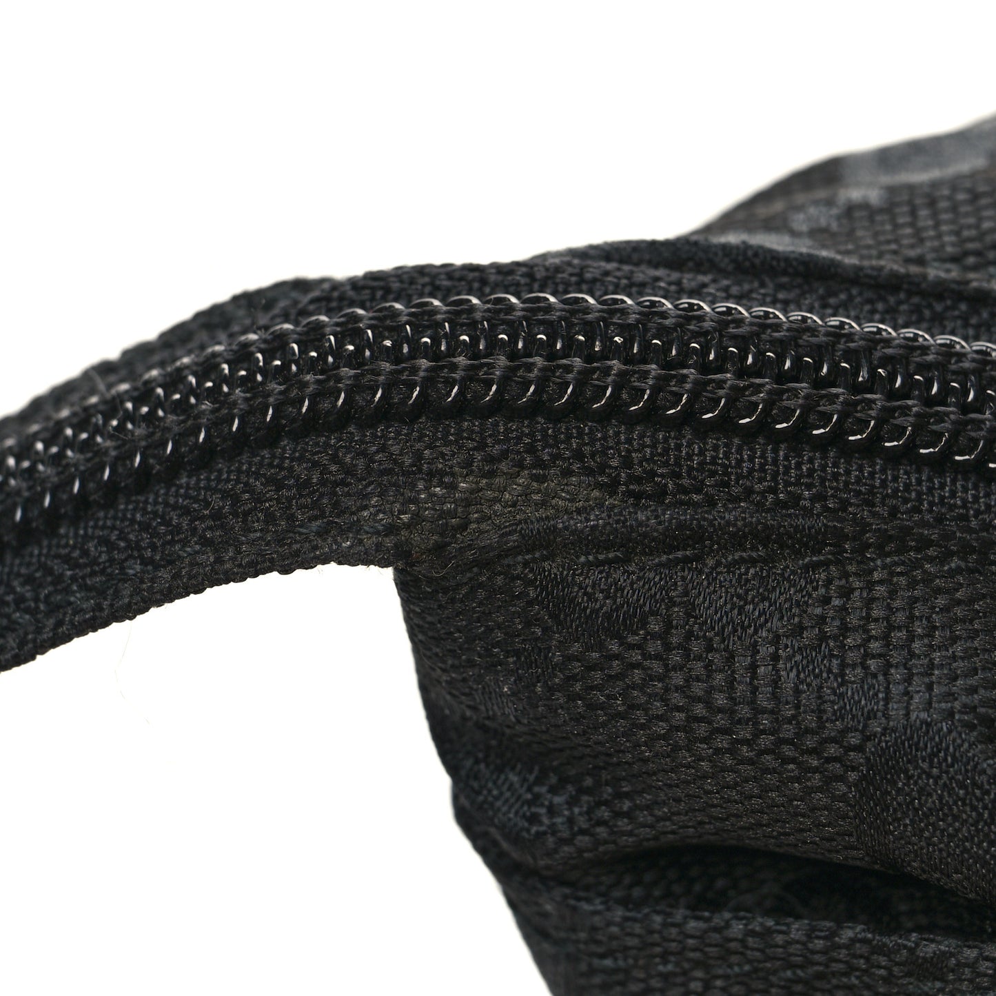 GG Monogram Small Web Handle Bucket Tote Black
