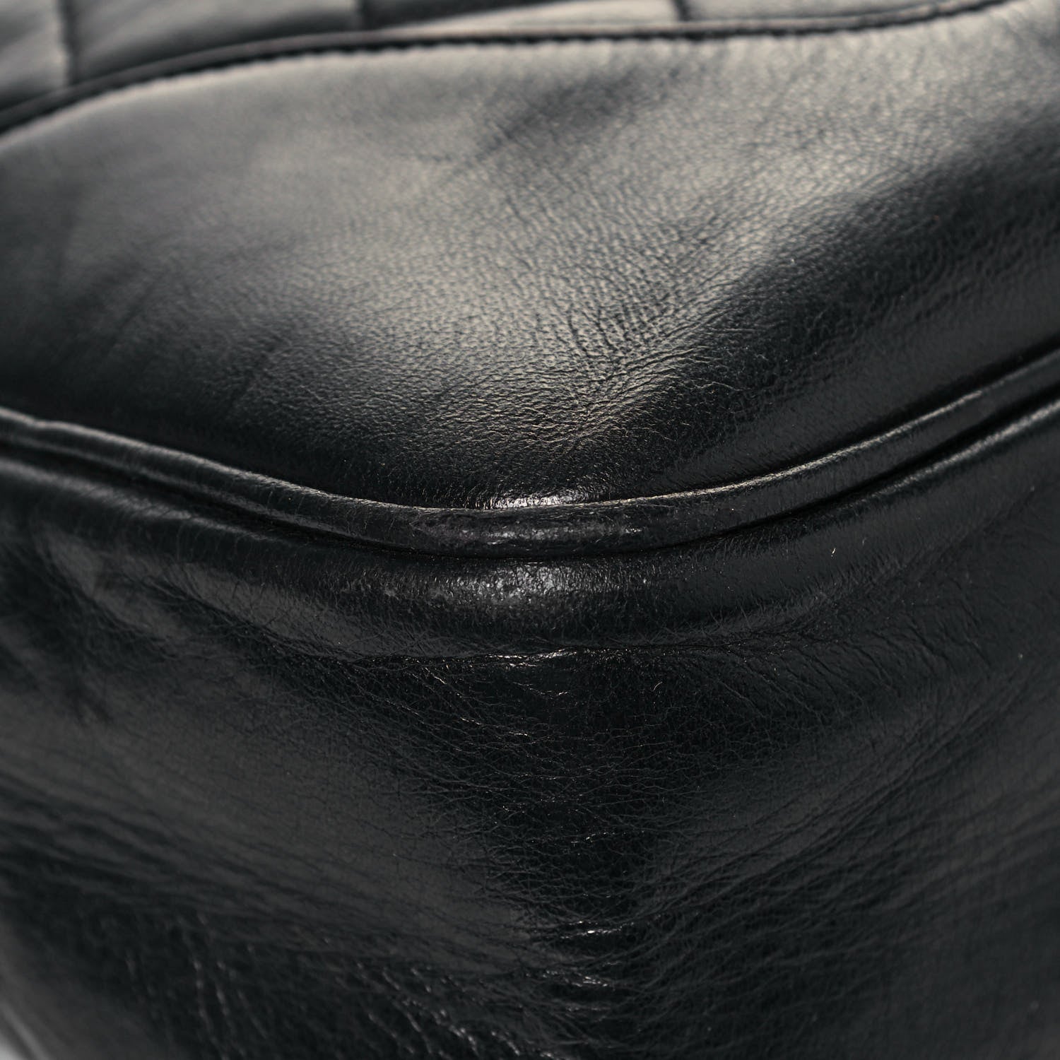 Chanel Lambskin Quilted Hobo Black 10 of 18