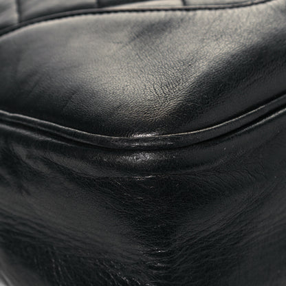 Chanel Lambskin Quilted Hobo Black 10 of 18