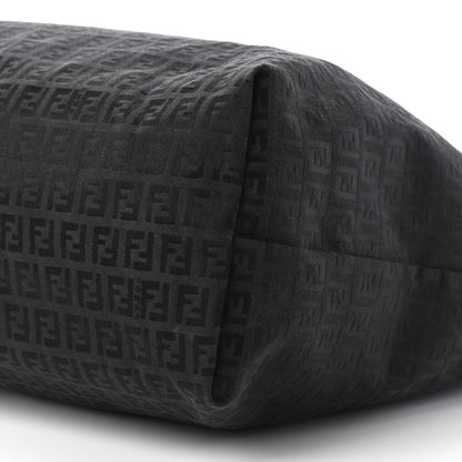 Fendi Zucchino Shopping Tote Black 8 of 8
