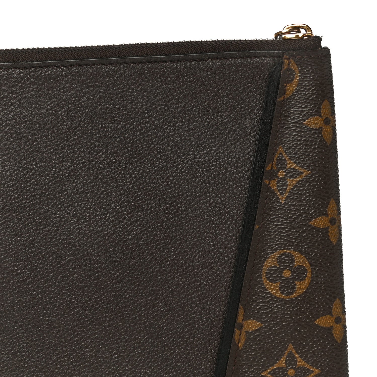 Louis Vuitton Monogram Veau Cachemire W Pochette Chocolate 17 of 17