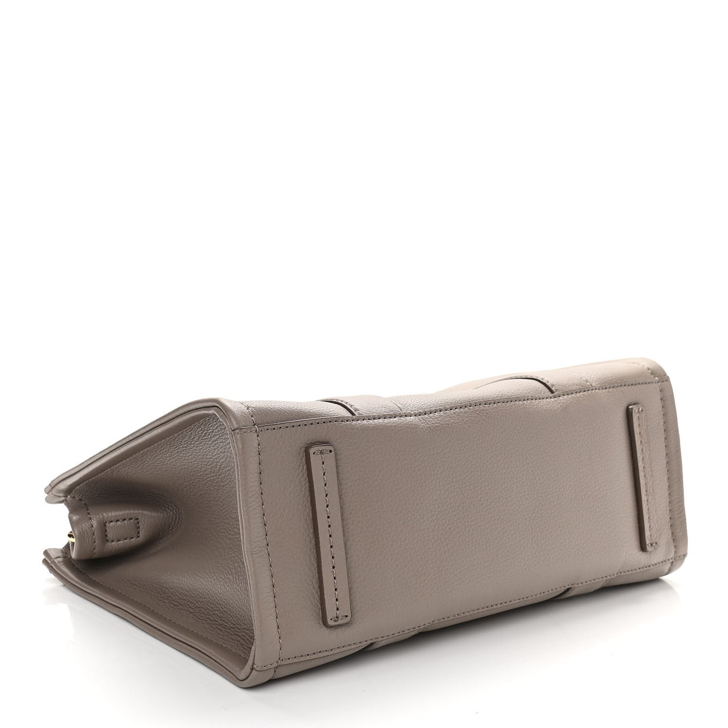 Grained Calfskin Medium The Tote Bag Taupe