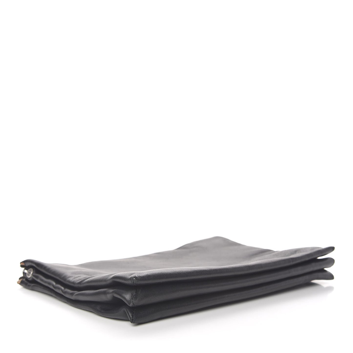 Lambskin Soft Trio Zipped Bag Black