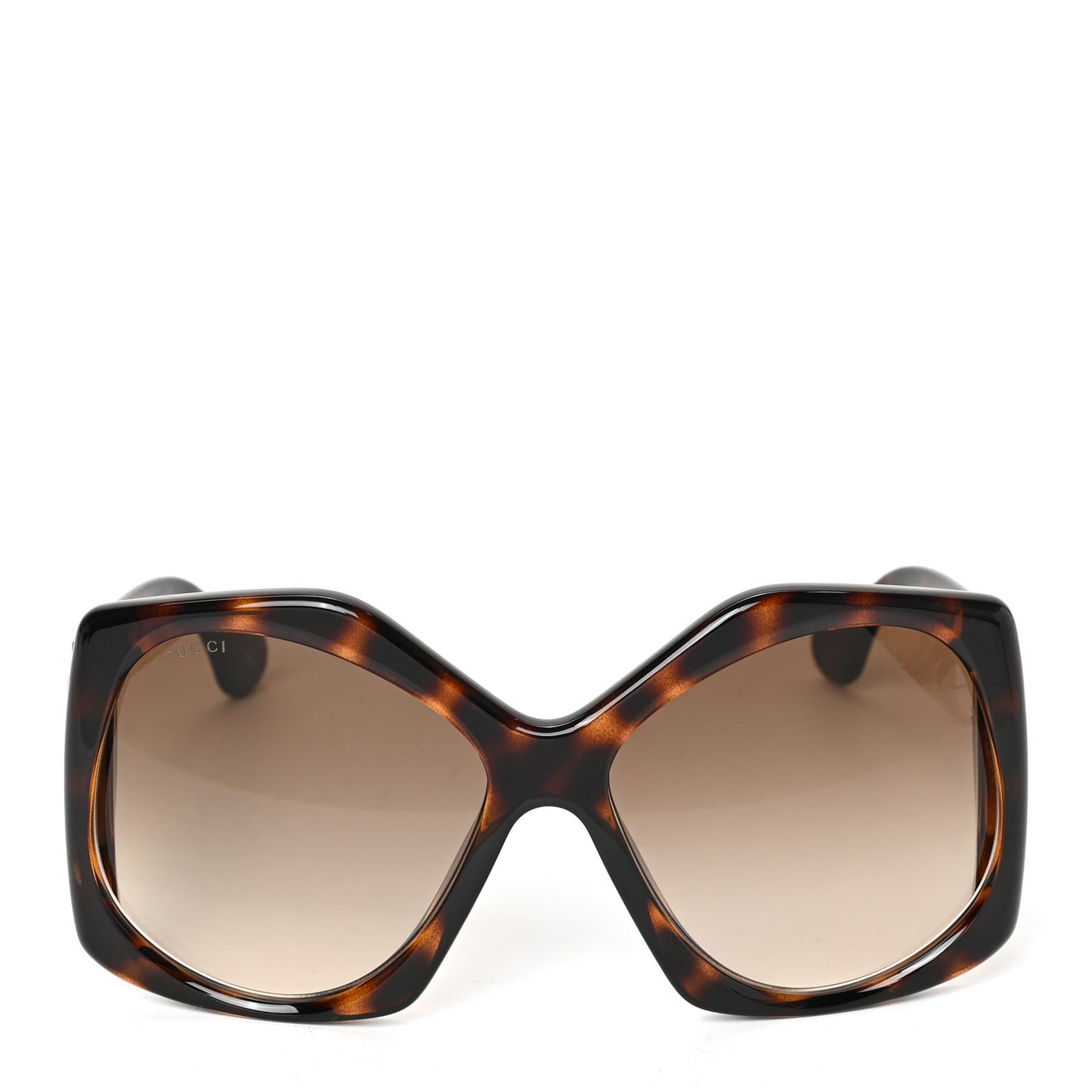 Acetate Square Frame Sunglasses GG0876SA Tortoise