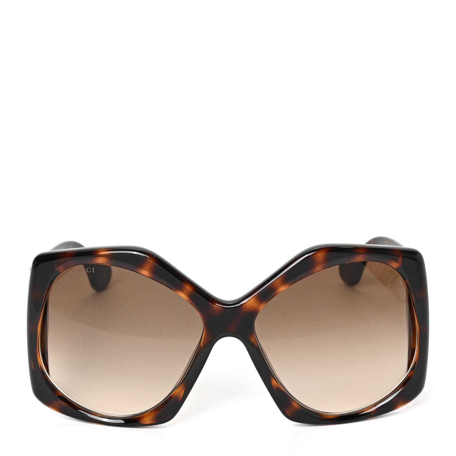Gucci Acetate Square Frame Sunglasses GG0876SA Tortoise 2 of 6