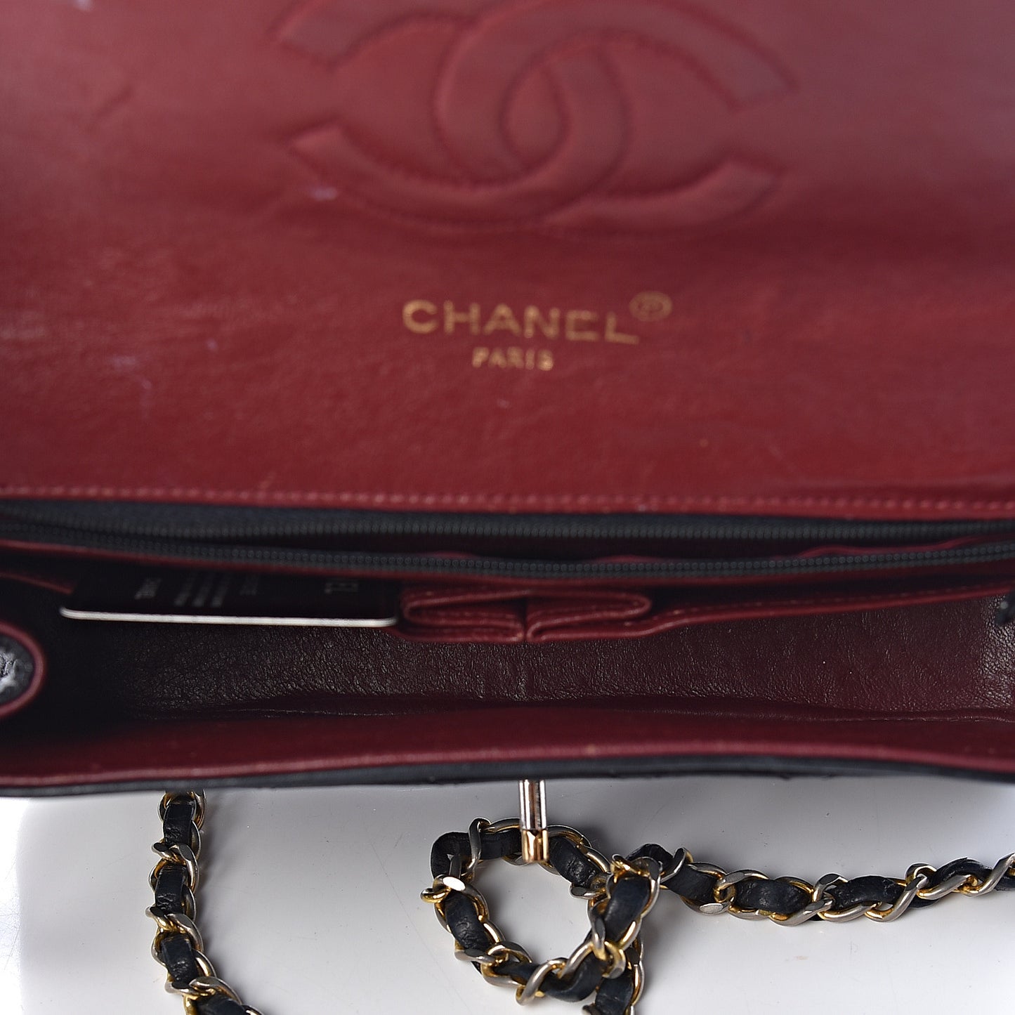 Lambskin Quilted Small Single Flap Black