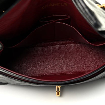 Chanel Lambskin Quilted Small Double Flap Black 4 of 4