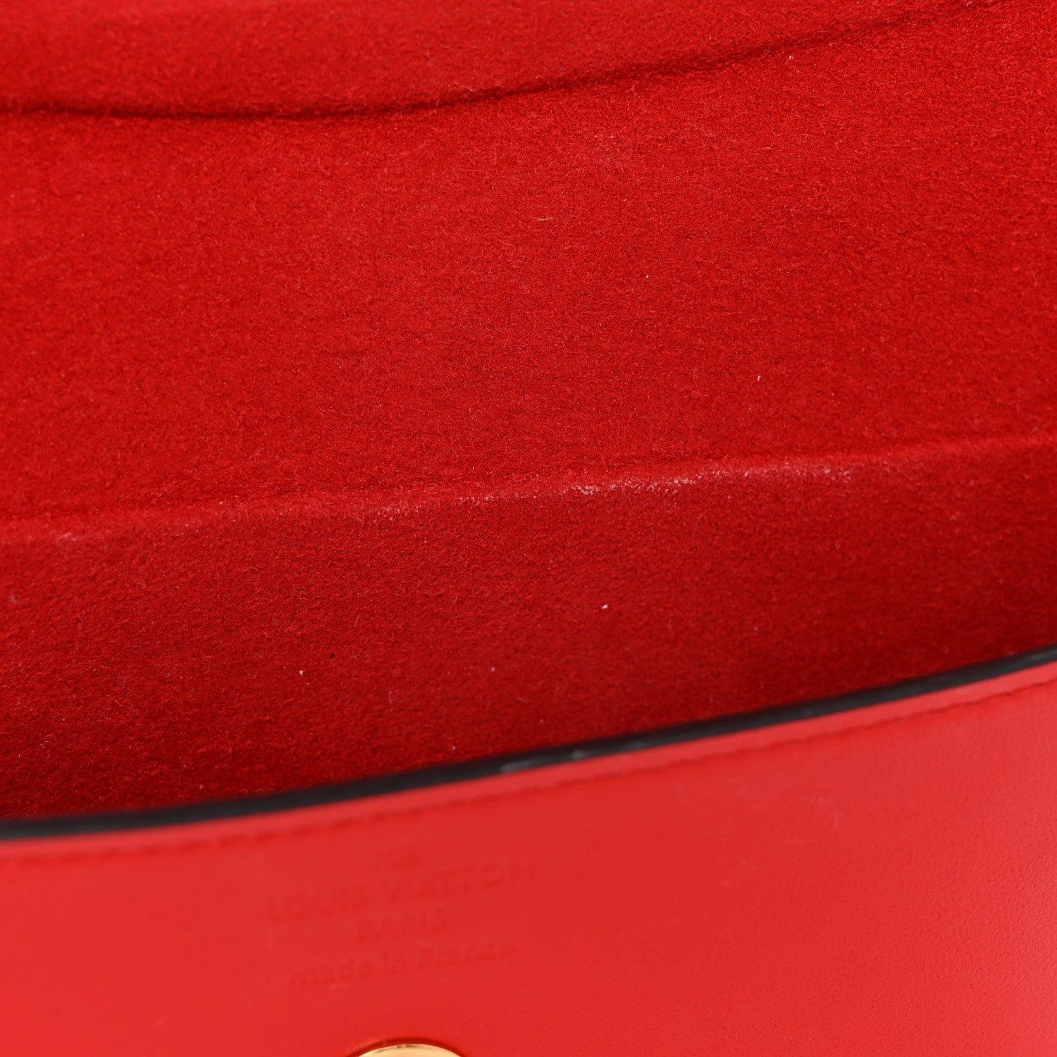Louis Vuitton Monogram Woody Sunglass Case Rouge 8 of 9