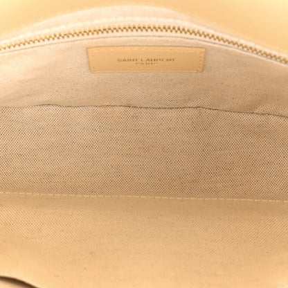 Saint Laurent Raffia Monogram Medium Jamie Natural Avorio 5 of 10