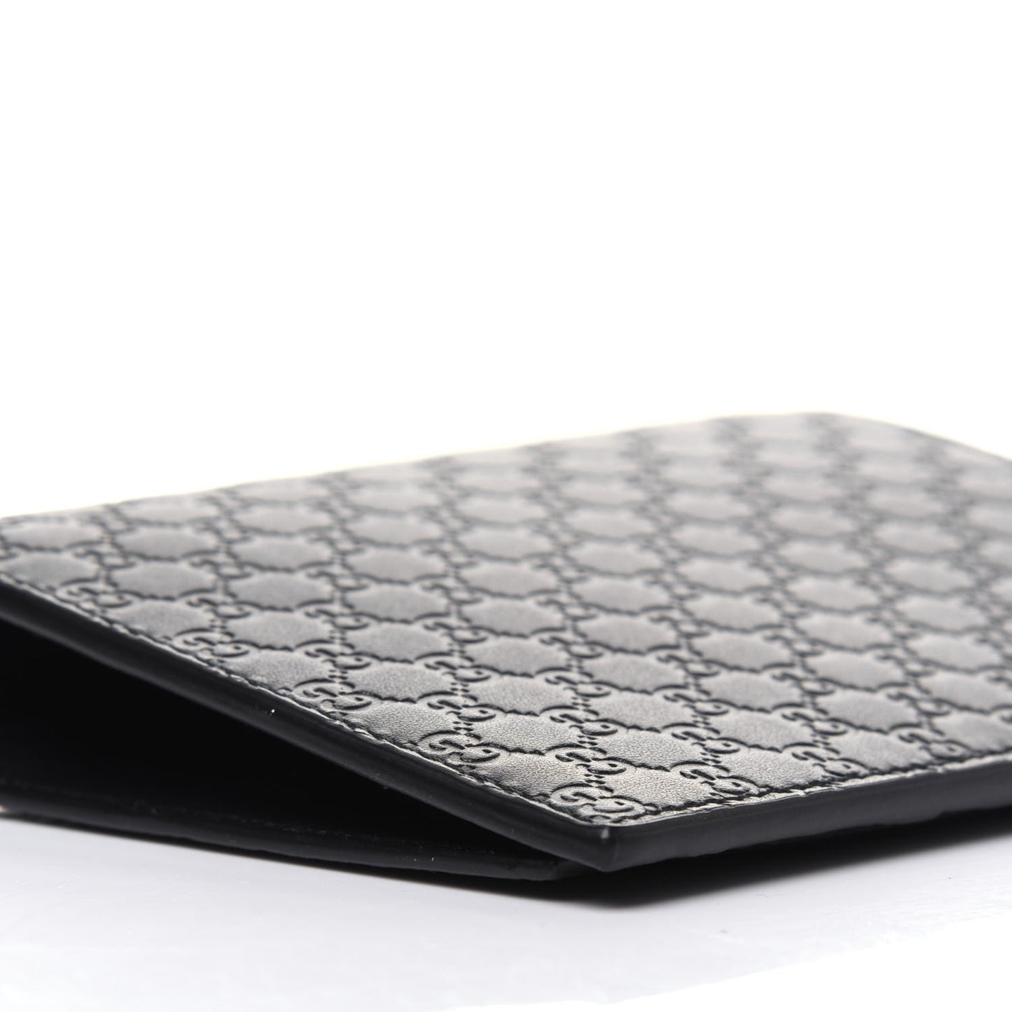 Microguccissima Passport Case Black