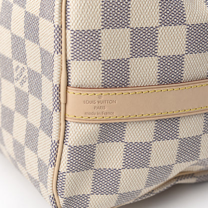 Louis Vuitton Damier Azur Speedy Bandouliere 25 6 of 10