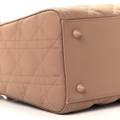 Christian Dior Ultra Matte Calfskin Cannage Medium Lady Dior Beige 9 of 10