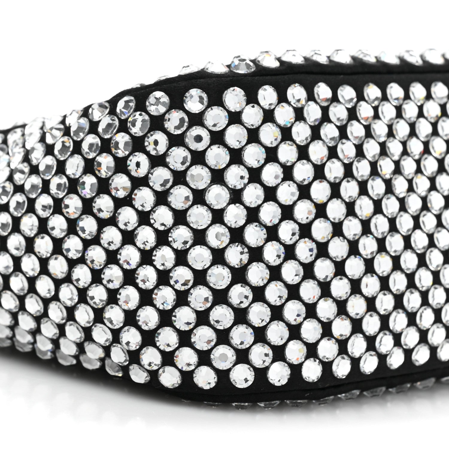 Prada Satin Crystal Re-Edition 2005 Shoulder Bag Cristal 8 of 8