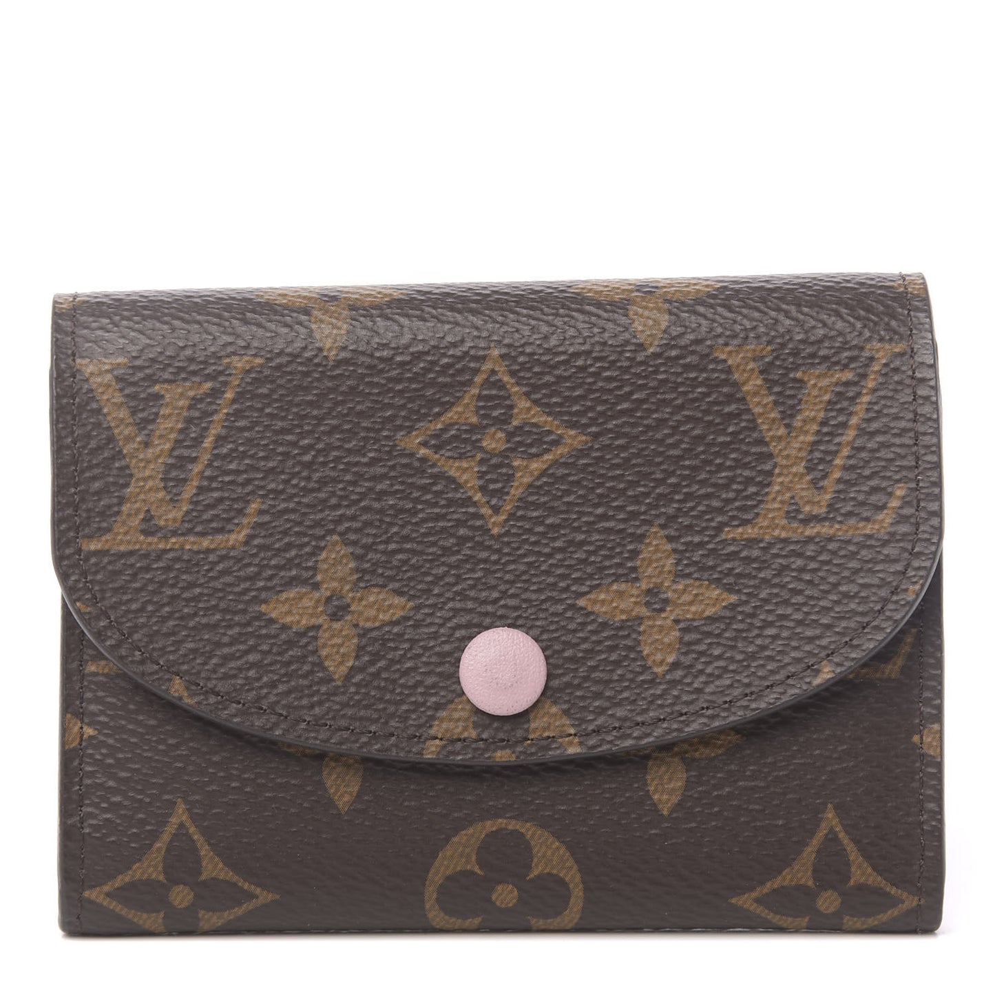 Monogram Rosalie Coin Purse Rose Ballerine