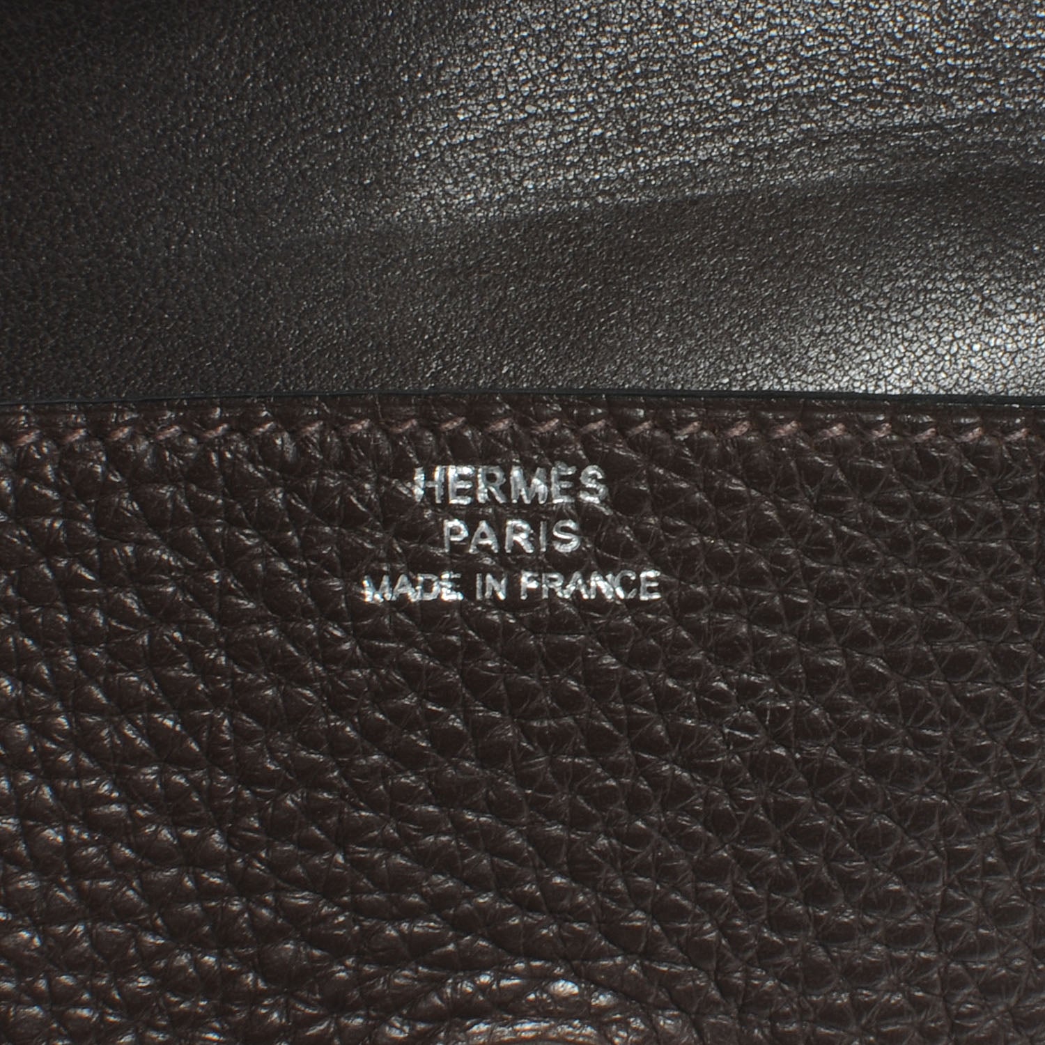 Hermes Togo Dogon Card Case Key Holder Ebene 7 of 8