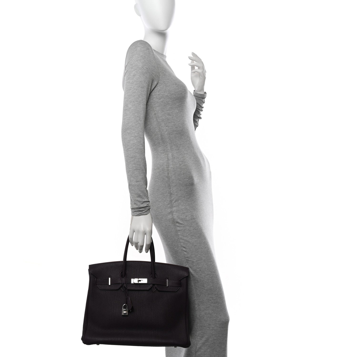 Hermes Togo Birkin 35 Raisin 2 of 21