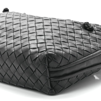Bottega Veneta Nappa Intrecciato Nodini Bag Black 14 of 14
