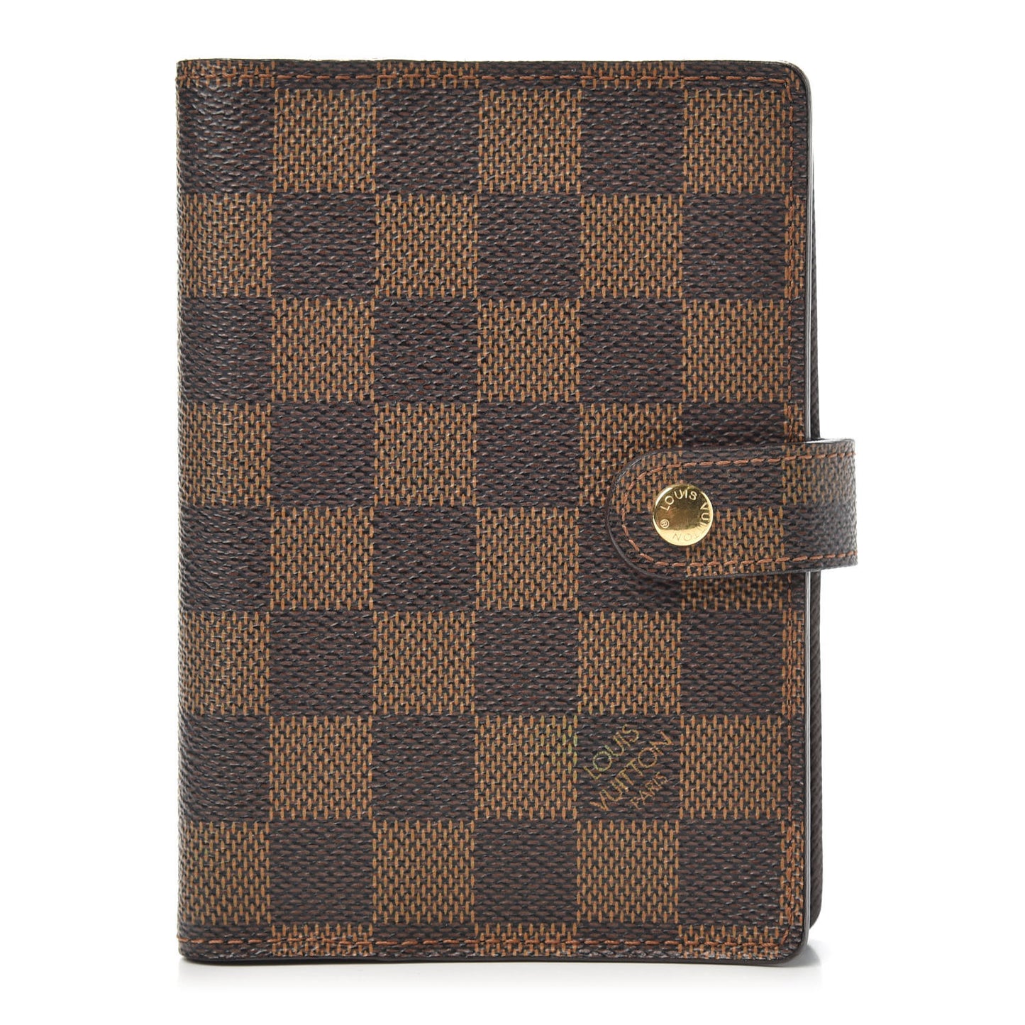 Damier Ebene Small Ring Agenda Cover