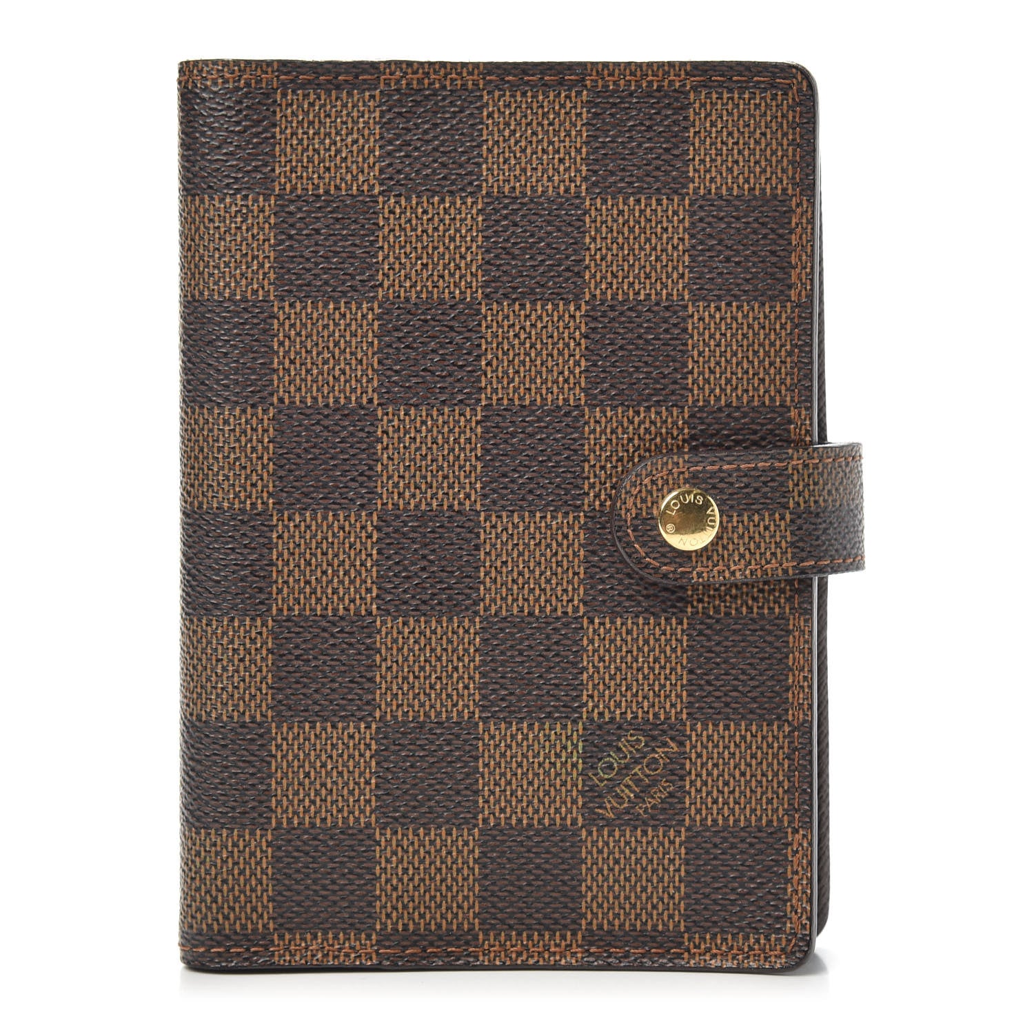 Louis Vuitton Damier Ebene Small Ring Agenda Cover 1 of 8