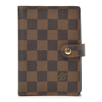 Louis Vuitton Damier Ebene Small Ring Agenda Cover 1 of 8