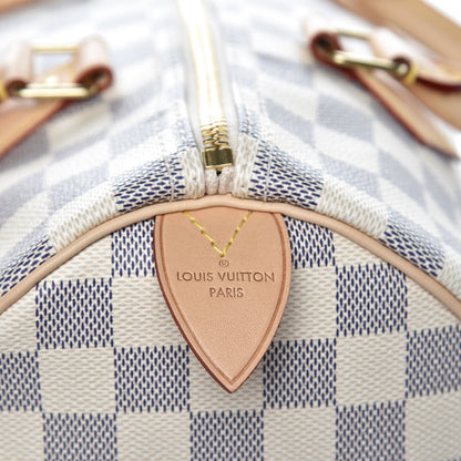 Louis Vuitton Damier Azur Speedy 30 7 of 8