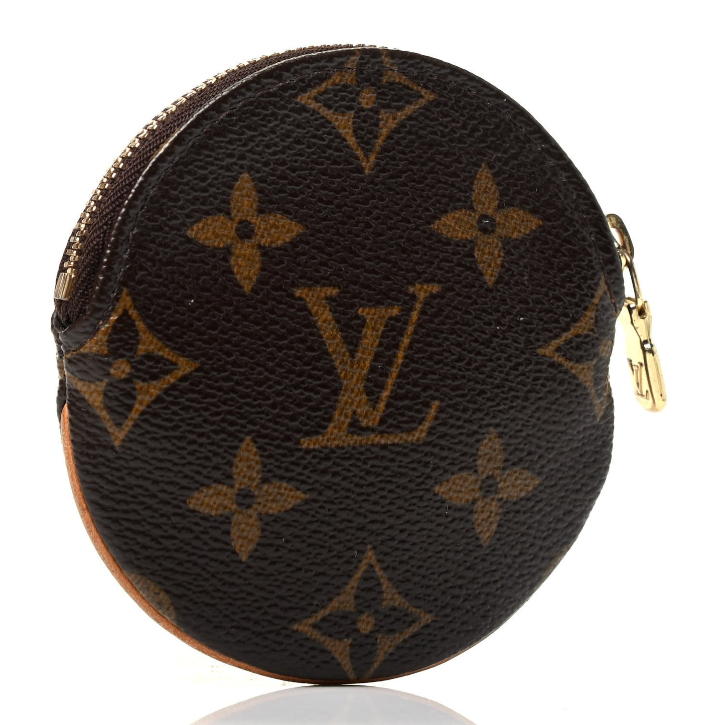 Monogram Round Coin Purse